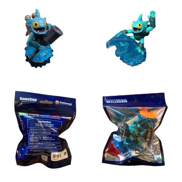 SkyLanders Trap Team Tidal Wave Gill Grunt Figure Pack - Picture 2 of 9